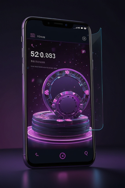 Smartphone mit Sportuna Casino-App